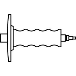 Artikel 88595 Stahl FZED plus FISCHER-Einschlaggerät FZED plus mit Zentrierstift - Abmessung: FZED 10 plus VE=S (1 Stück )