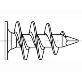 Artikel 88696 Nylon FID FISCHER Dämmstoffdübel FID - Abmessung: FID 90 VE=S (25 Stück )