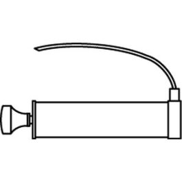Artikel 88718 Kunststoff UPAT Ausbläser zur Bohrlochsäuberung - Abmessung: AUSBLÄSER VE=S (1 Stück )