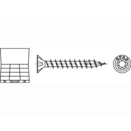 Artikel 89021 Sortimente SPAX Seko-T Oberfläche WIROX SPAX-Sortimente L-BOXX/L-BOXX Mini mit Senkkopf, mit Innensechsrund - Abmessung: Montagekoffer VE=S (1 Stück )